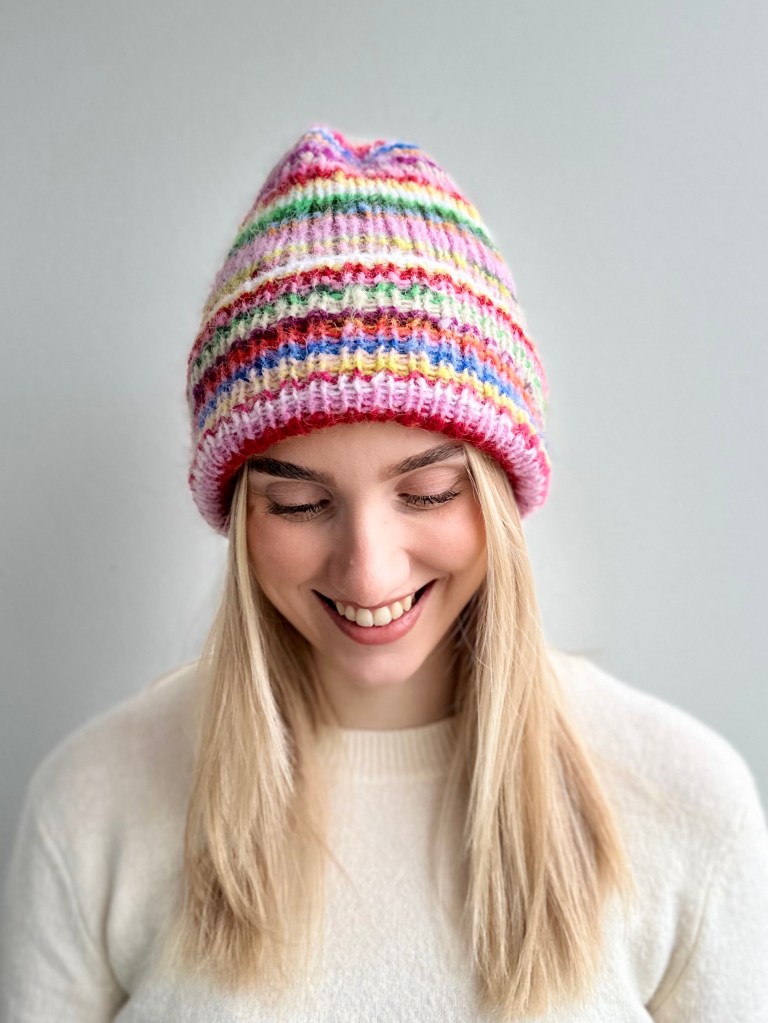 Naisella monivärinen Multicolour Colouriche pipo