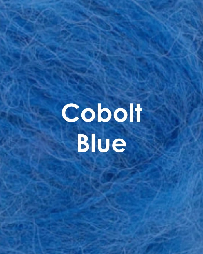 Coloriche pipojen alpakkalangan värimalli, väri Kirkkaansininen Cobolt Blue